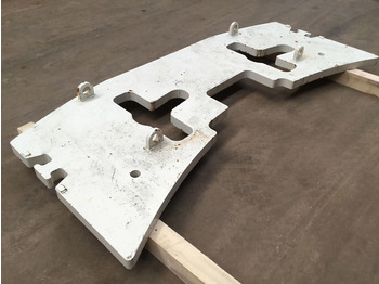 Contrapeso para Máquina de construção Terex Terex Challenger 3180 Counterweight 0,9 ton: foto 3