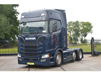 Tractor Scania S520 V8 NGS 6x2/4NB - RETARDER - FULL AIR - PARK. AIRCO - ACC - 2 x FUEL TANKS - LED LIGHTS - TOP CONDITION -: foto 2