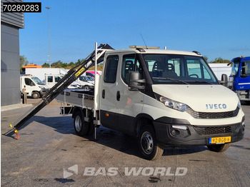Locação financeira de Iveco Daily 50C17 3,0L Automaat 170PK HIAB 017T-2 DC Open laadbak Dubbellucht Airco Euro6 Pickup Crane Kraanwagen Kranwagen Pritsche Airco D Iveco Daily 50C17 3,0L Automaat 170PK HIAB 017T-2 DC Open laadbak Dubbellucht Airco Euro6 Pickup Crane Kraanwagen Kranwagen Pritsche Airco D: foto 3
