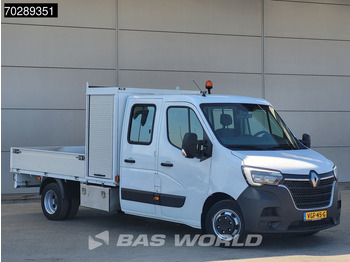 Carrinha de caixa aberta Renault Master 145PK Open Laadbak Dubbellucht 3,5t Trekhaak DC Dubbel Cabine Airco Cruise Euro6 Pritsche Pickup Open Box Airco Trekhaak Cruise contro: foto 3
