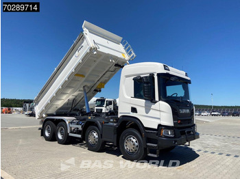 Camião basculante novo Scania P420 8X4 NEW! 13,5m3 3-way tipper Hardox450 Steel Steelsuspension Euro 6: foto 3