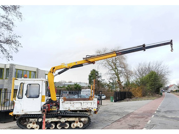 Dumper de rastos Morooka MST 600 E rups dumper + palfinger PK5800AY tracked: foto 1