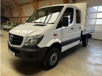 Carrinha de lona, Carrinha cabine dupla Mercedes-Benz Sprinter 316 CDI Doka 4x4 Allrad Plane: foto 4