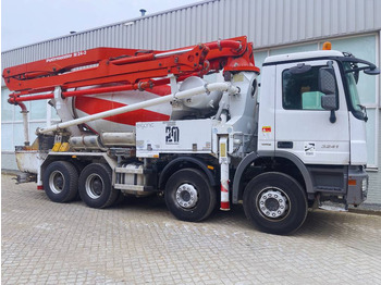 Camião betoneira Mercedes-Benz Actros 3241 Putzmeister M24/3 2013 8X4: foto 3