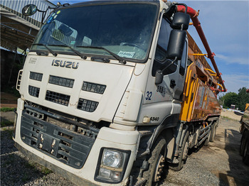 Autobomba de betão XCMG Official Hb56K 2016 Year 56m Concrete Boom Pump Truck for Sale: foto 2