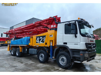 Locação financeira de PUTZMEISTER Mercedes-Benz Actros 4141 concrete pumpM42-4R 170 m³【ACHIEVE】TOP CONDITION!!! PUTZMEISTER Mercedes-Benz Actros 4141 concrete pumpM42-4R 170 m³【ACHIEVE】TOP CONDITION!!!: foto 1