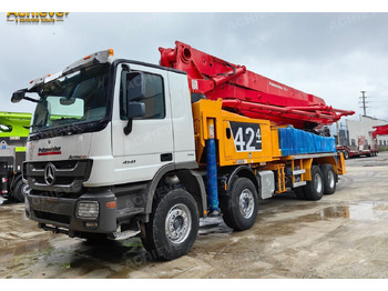 Locação financeira de PUTZMEISTER Mercedes-Benz Actros 4141 concrete pumpM42-4R 170 m³【ACHIEVE】TOP CONDITION!!! PUTZMEISTER Mercedes-Benz Actros 4141 concrete pumpM42-4R 170 m³【ACHIEVE】TOP CONDITION!!!: foto 2
