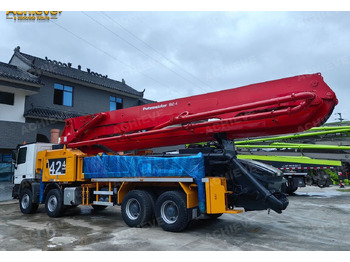 Locação financeira de PUTZMEISTER Mercedes-Benz Actros 4141 concrete pumpM42-4R 170 m³【ACHIEVE】TOP CONDITION!!! PUTZMEISTER Mercedes-Benz Actros 4141 concrete pumpM42-4R 170 m³【ACHIEVE】TOP CONDITION!!!: foto 3