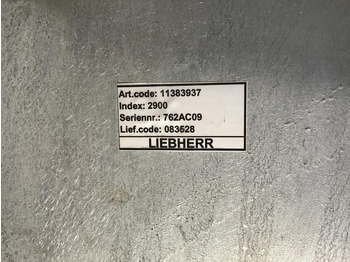 Cabine e interior LIEBHERR