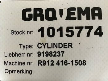 Cilindro hidráulico Liebherr Cylinder: foto 4