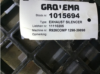 Silenciador LIEBHERR