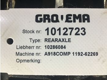 Eixo e peças LIEBHERR