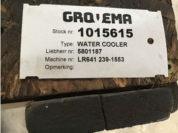 Radiador LIEBHERR