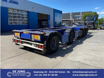 Semi-reboque transportador de contêineres/ Caixa móvel BROSHUIS