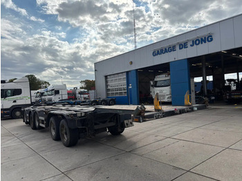 Semi-reboque transportador de contêineres/ Caixa móvel D-Tec CT-60-05D / 5 Axles / 3x Steering Axle / 4x Lift Axle / BPW: foto 4