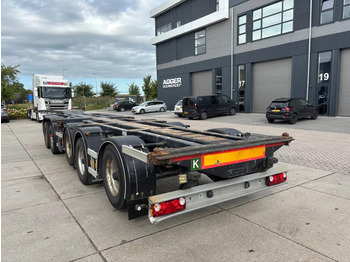 Semi-reboque transportador de contêineres/ Caixa móvel D-Tec CT-60-05D / 5 Axles / 3x Steering Axle / 4x Lift Axle / BPW: foto 3