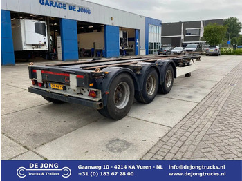Semi-reboque transportador de contêineres/ Caixa móvel KÖGEL