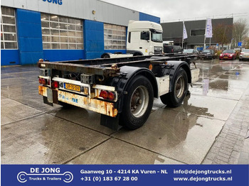 Semi-reboque transportador de contêineres/ Caixa móvel KRONE