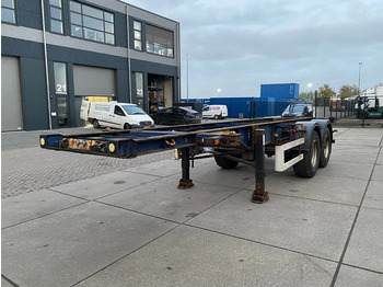 Semi-reboque transportador de contêineres/ Caixa móvel Krone SZF18 / 20 FT Container Chassis / SAF: foto 4