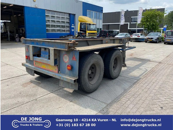 Semi-reboque transportador de contêineres/ Caixa móvel VAN HOOL 20'