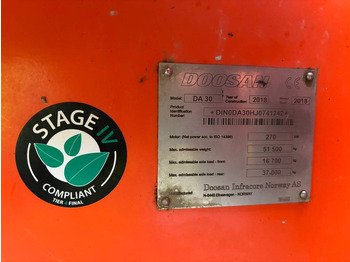 Caminhão articulado Doosan DA 30: foto 5