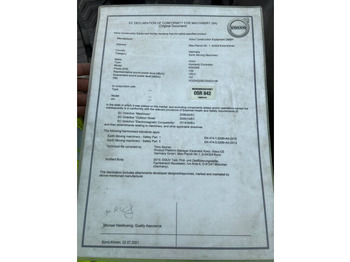 Escavadora de rastos Volvo EW 220 E TUNNEL: foto 5 Escavadora de rastos Volvo EW 220 E TUNNEL: foto 5