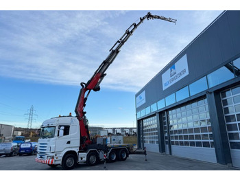 Locação financeira de  Scania R480 8x4 Fassi 660 SZM/Pritsche Scania R480 8x4 Fassi 660 SZM/Pritsche: foto 2