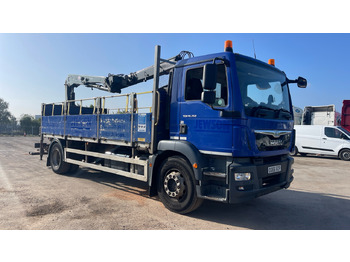 Camião de caixa aberta/ Plataforma MAN TGM 18.250