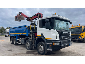 Camião basculante SCANIA P 410