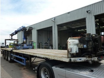 Semi-reboque plataforma/ Caixa aberta Diversen Weightlifter Bouwstoffen kraan stenenk: foto 1