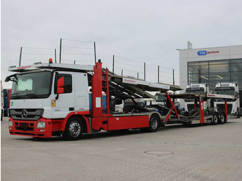 Camião transporte de veículos MERCEDES-BENZ Actros 1844