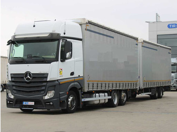 Camião de lona MERCEDES-BENZ Actros 2542