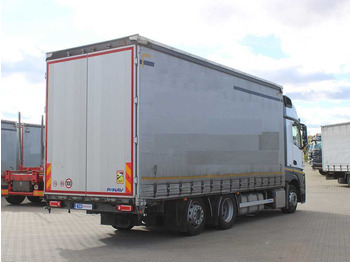 Camião de lona Mercedes-Benz Actros 2542, EURO 6, 6X2, NAVIGATION: foto 4