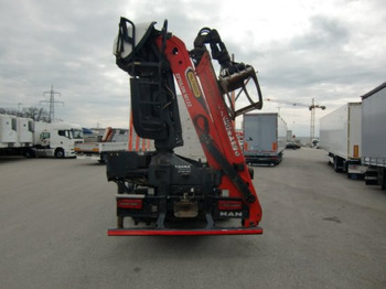 Camião de transporte de madeira, Camião grua MAN TGX 33.580 BL 6x4, Intarder, Holztransporter,: foto 5