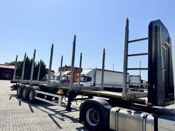 Semi-reboque transporte de madeira MEGA