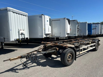 Reboque transportador de contêineres/ Caixa móvel RENDERS