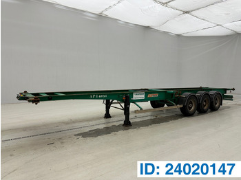 Semi-reboque transportador de contêineres/ Caixa móvel FRUEHAUF