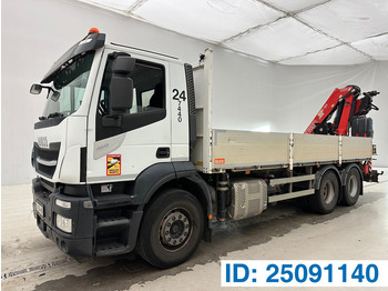 Camião de caixa aberta/ Plataforma IVECO Stralis 420