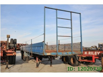 Semi-reboque plataforma/ Caixa aberta Stas Spring Susp.: foto 1