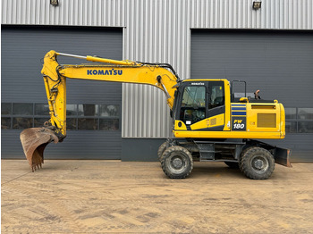 Escavadeira de rodas KOMATSU PW180