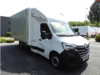 Carrinha de lona RENAULT MASTER TARPAULIN 10 PALLETS WEBASTO CRUISE CONTROL AIR CONDITIONING LED LIGHTS  165HP: foto 4