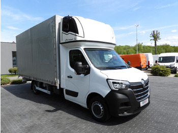 Carrinha de lona RENAULT MASTER  TARPAULIN 10 PALLETS WEBASTO CRUISE CONTROL LED LIGHTS PNEUMATICS AIR CONDITIONING  165HP: foto 4