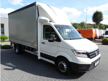 Carrinha de lona VOLKSWAGEN CRAFTER TARPAULIN LIFT 8 PALLETS CRUISE CONTROL LED LIGHTS TWIN WHEELS AIR CONDITIONING  180HP: foto 4