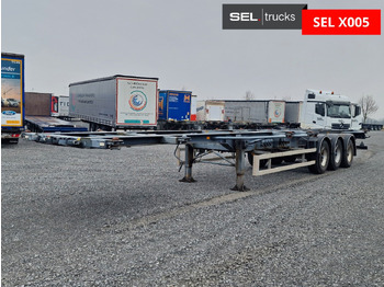Semi-reboque transportador de contêineres/ Caixa móvel KRONE SDC
