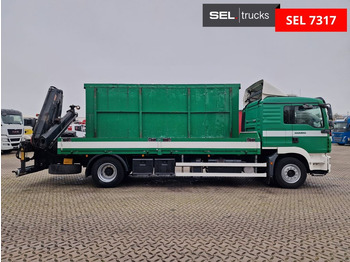 Camião grua MAN TGM 18.340 4X2 BL /Standklima/HIAB 144  GLAS: foto 4