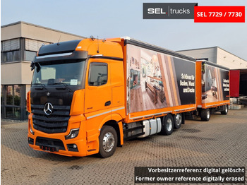 Camião de lona MERCEDES-BENZ Actros 2548