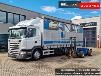 Camião de lona SCANIA G 410
