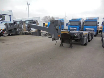 Semi-reboque transportador de contêineres/ Caixa móvel D-TEC