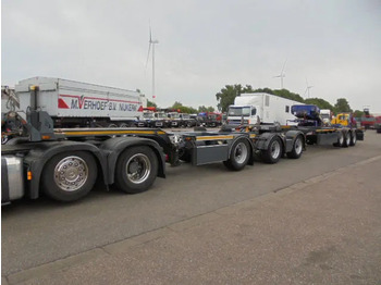 Semi-reboque transportador de contêineres/ Caixa móvel D-TEC