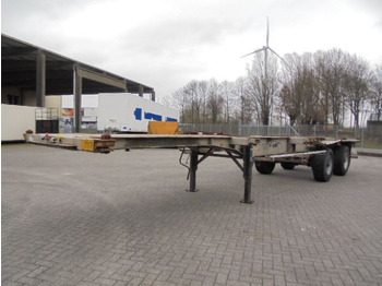 Semi-reboque transportador de contêineres/ Caixa móvel GROENEWEGEN